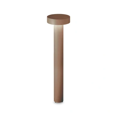 Image of Tesla 4 Light 80cm Outdoor Bollard Coffee IP44