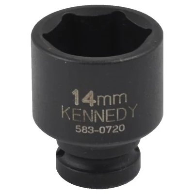 Image of Kennedy 14mm Impact Socket 1/4&quot; Square Drive