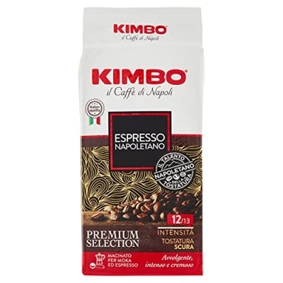 Image of 20x KIMBO Ground Coffee Espresso 250g