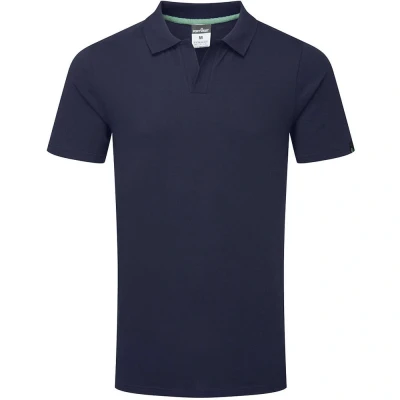Image of Portwest Organic Cotton Recyclable Polo Shirt Navy Large