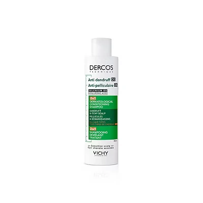 Image of Vichy Dercos Anti Dandruff 2in1 Dermatological Conditioning Shampoo 200ml