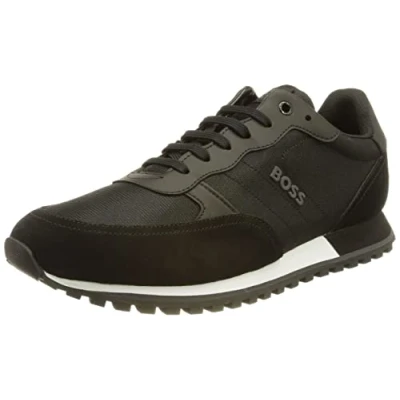 Image of Boss Orange Mens Parkour Trainers Black Size UK 12