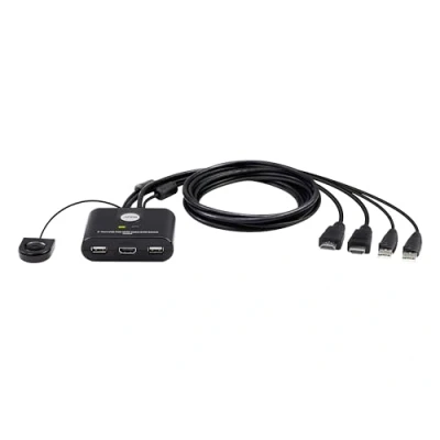 Image of 2 PORT USB FHD HDMI CABLE KVM CPNT