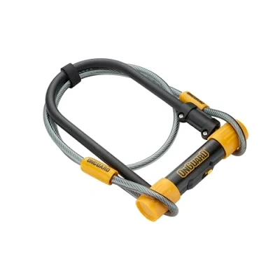 Image of OnGuard Bulldog DT U Lock with Cable Silver Sold Secure Rating