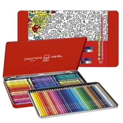 Image of Caran d&#039;Ache Keith Haring Multiproduct Set Special Edition