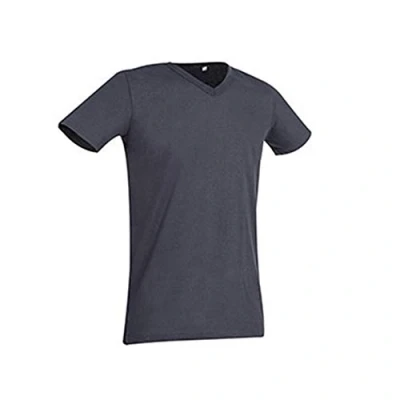 Image of Stedman Apparel Men&#039;s Ben (V neck)/St9010 Premium T Shirt, Slate Grey, S UK