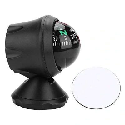 Image of Dilwe Ball Compass, Electronic Marine Navigation Compass Boat Vehicle Mount Compasses