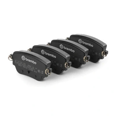 Image of 0004204502, 0004205203, 0004205703, 0004207500, 0004207700 Brake pad set BREMBO P 50 151 MERCEDES BENZ: A Class, GLB, CLA Coupe