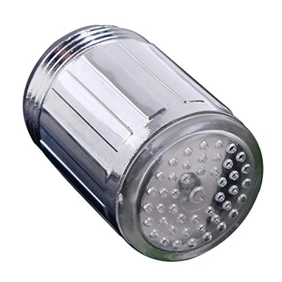 Image of Luminous Glow Light up LED Shower Tap Faucet Nozzle Head W/Blue