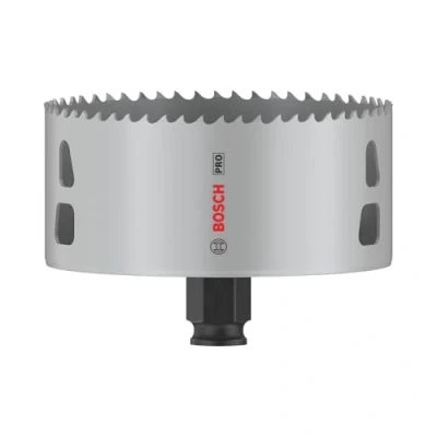 Image of Bosch 1x PRO Multi Material Power Change Plus Hole Saw (for Softwood, Drywall, Ø 105 mm, Professional Accessory Rotary Drill/Drivers)