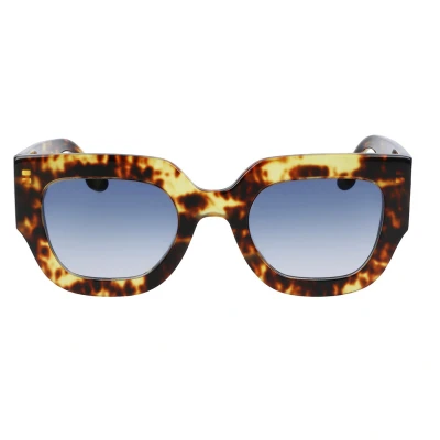 Image of Victoria Beckham Sunglasses, Women&#039;s, Size: 49, Vintage havana