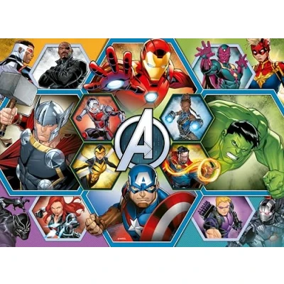 Image of Ravensburger Marvel Avengers Toys 100 Piece Jigsaw Puzzles for Kids Age 6 Years +