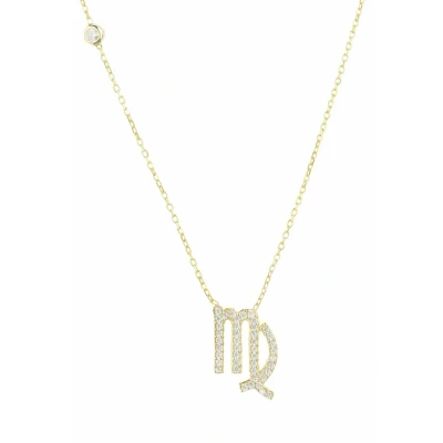 Image of Latelita Jungfrau Sternzeichen Zodiac Pendant goldcoloured, Women&#039;s, Size: One Size, Gold coloured