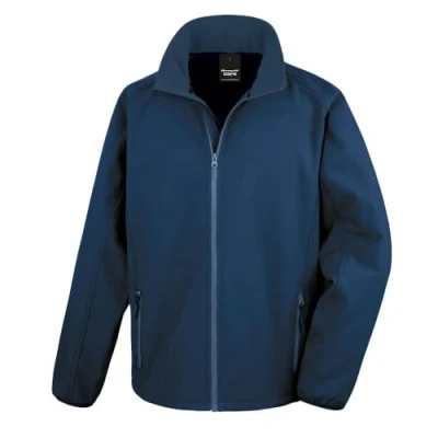 Image of Result R231M Printable Softshell Jacket Navy/Navy, 2X Large