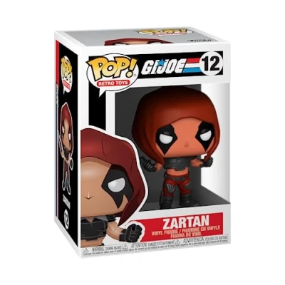 Image of Funko POP! Vinyl: GI Joe Zartan 1/6 Odds for Rare Chase Variant (Styles Vary) G.I G.I. Collectable Vinyl Figure Gift Idea Official Merchandise Toys Kids &amp; Adults TV Fans