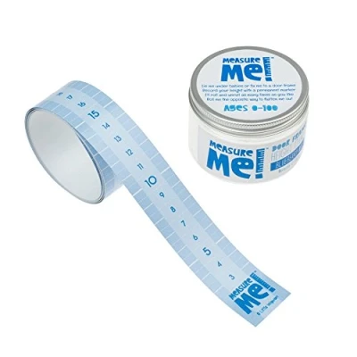 Image of Measure Me! Roll up Door Frame Height Chart for Kids Blueberry Mix