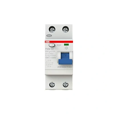 Image of ABB F202AC 80/0.03 2 Pole Residual Current devices RCD, 80 Amp Current, 30mA (2CSF202001R1800)