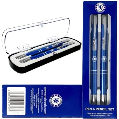 Image of Chelsea FC Pen &amp; Pencil Set