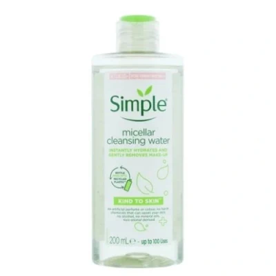 Image of Simple Kind to Skin Micellar Cleansing Water 200ml