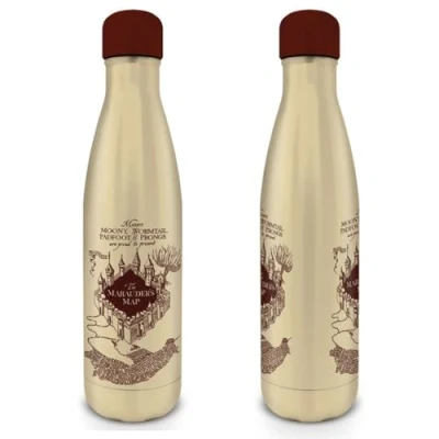 Image of Pyramid International HARRY POTTER Carte du Maraudeur Bouteille en métal