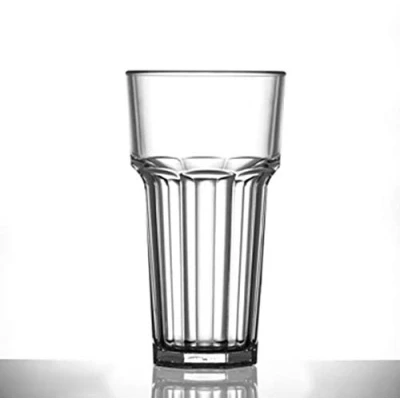 Image of Virtually Unbreakable Heavy Duty Polycarbonate 12oz Plastic Remedy Hi Ball Glass (Pack of 6)
