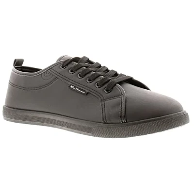 Image of Ben Sherman Southside Mens Casual Shoes Black 11 UK