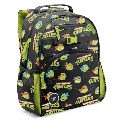Image of Simple Modern Kids Fletcher Backpack, Viacom: TMNT Turtles Unite, 12 Liter