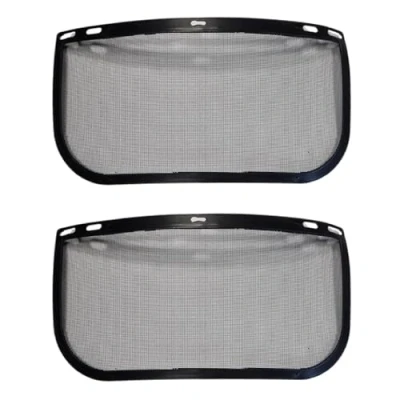 Image of GUSTO Protective Visor Mesh Metal Pack of 2 Replacement for Brush Cutter (Pack 2)