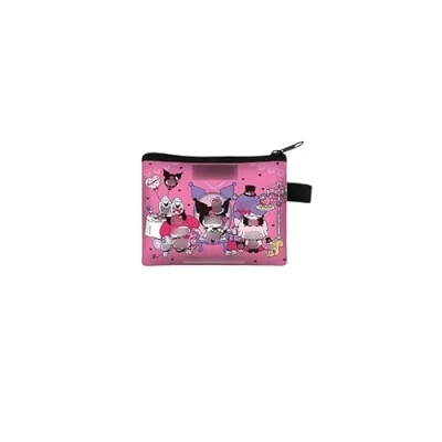 Image of Kuromi Personalised Wallet Money Wallets Cute Stylish Purse Coin Bag Moneybags
