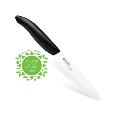 Image of KYOCERA FK 110 WH BK Nature 11cm Ceramic Utility Knife