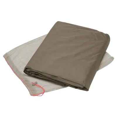 Image of Vaude Unisex Adult Taurus UL Tent Floor Underlay, Bark, 2P
