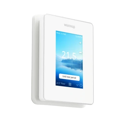 Image of Warmup 6ie WIFI Thermostat in Bright Porcelain