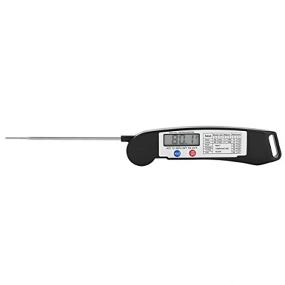 Image of TOPINCN Lcd Digital Food Meat Thermometer With Folding 180 Rotation Probe Turkey Fish Beef Kitchen Cooking BBQ Grill Temp Tester