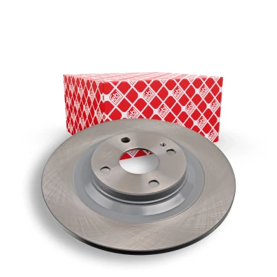 Image of N06Y26251, N06Y26251A, N06Y26251B, N0YY26251, N0YY26251A Brake disc FEBI BILSTEIN 108633 Rear Axle 276mm 10mm 4 Hole 100mm solid Coated MAZDA: MX 5 2