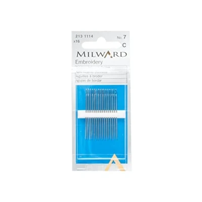 Image of Embroidery/Crewel Hand Sewing Needles, No. 7
