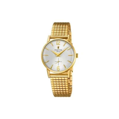 Image of Festina Womens Analogue Classic Quartz Watch with Stainless Steel Strap F20257/1
