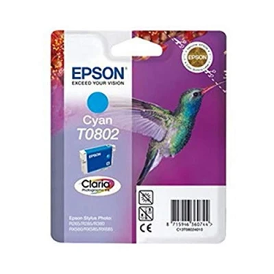 Image of Epson Ink Cartridge for Stylus Photo Series R, Cyan, Genuine