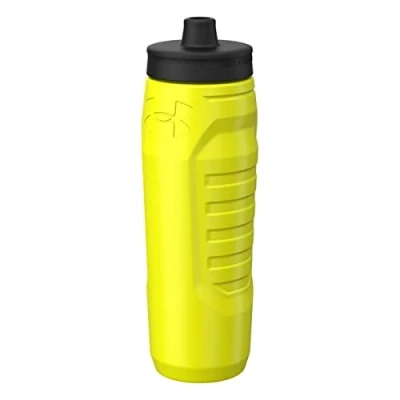 Image of Under Armour Squeeze Water Bottles, 32 oz Sideline Sports Bottle with Quick Shot Lid, &amp; Easy Hydration, Gym Bottle, 1 32oz