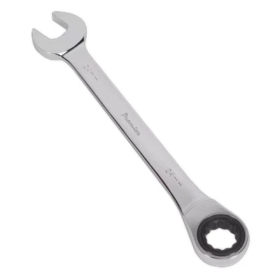 Image of Sealey Premier Ratchet Combination Spanner 24mm