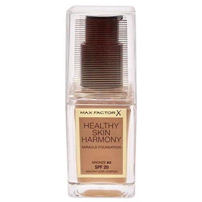 Image of Max Factor Healthy Skin Harmony Foundation, SPF 2, 8 Bronze, 3 ml
