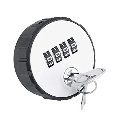 Image of DEWIN Combination Code Lock, Kitchen Cabinet Locks Digital Zinc Alloy Cam Convenient Password Safe Lock with Keys (26mm)