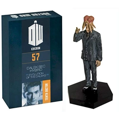 Image of Official Licensed Merchandise Doctor Who Figure Dalek Sec Hand Painted 1:21 Scale Collector Boxed Model Figurine #57