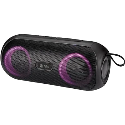 Image of QTX PartyPod: Bluetooth Party Speaker with LED Light Show 16W of Power &amp; Splash Resistant