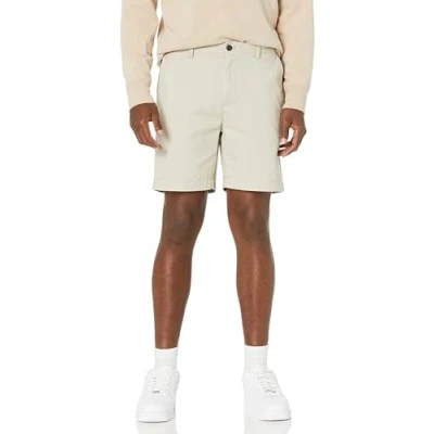 Image of Amazon Essentials Men&#039;s Slim Fit 7 Inch Chino Shorts, Stone, 34W