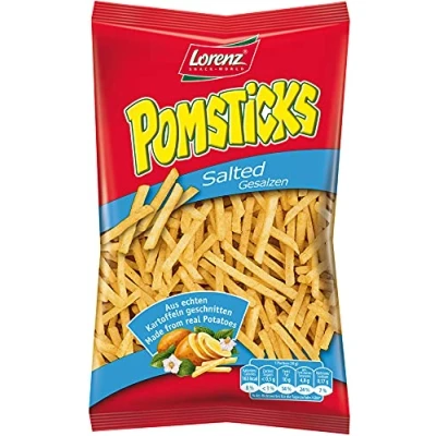 Image of Lorenz Pomstick Salted 85g Pack of 10