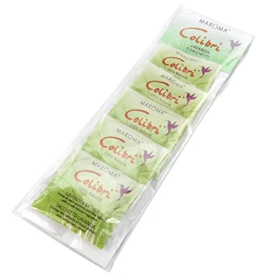 Image of HANGERWORLD 5 Colibri Lavender Drawer Sachets Wool Protector