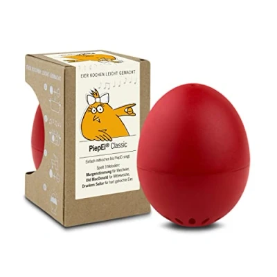 Image of brainstorm Egg Timer, Red, ca. 4 x 5,5 cm