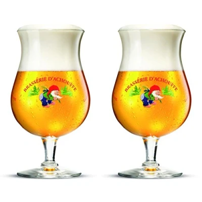 Image of La Chouffe Official Beer Glasses 33cl (Set of 2)