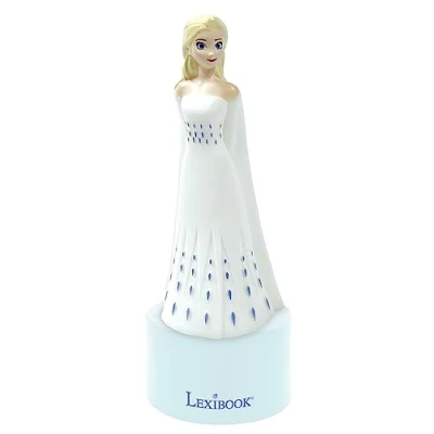Image of LEXIBOOK NS01FZ no subject character Frozen Nightlight and Speaker for children&#039;s room, colour change, soft light, battery operated, yellow, blue, green, red, M