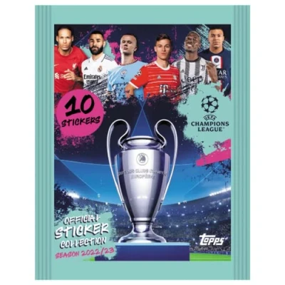 Image of Topps FS0003775 UEFA Champions League 22 23 Display of 50 Envelopes